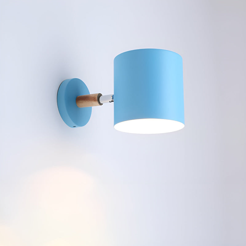 Nordic style pastel wall light - modern color accent