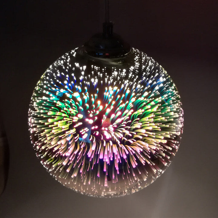 Creative 3D Firework Pendant Light