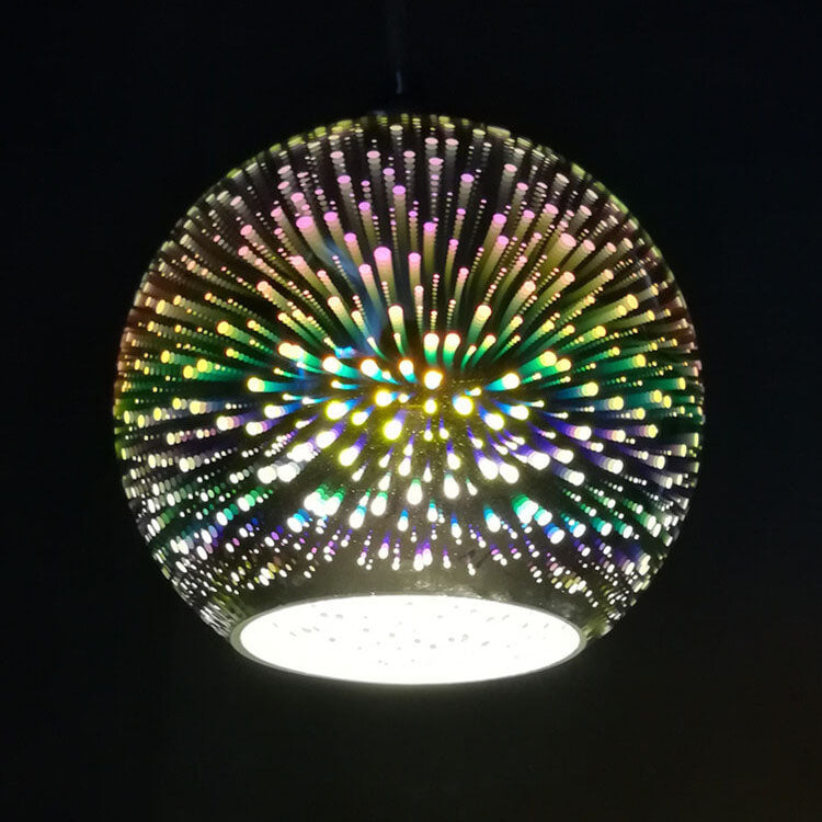 Creative 3D Firework Pendant Light