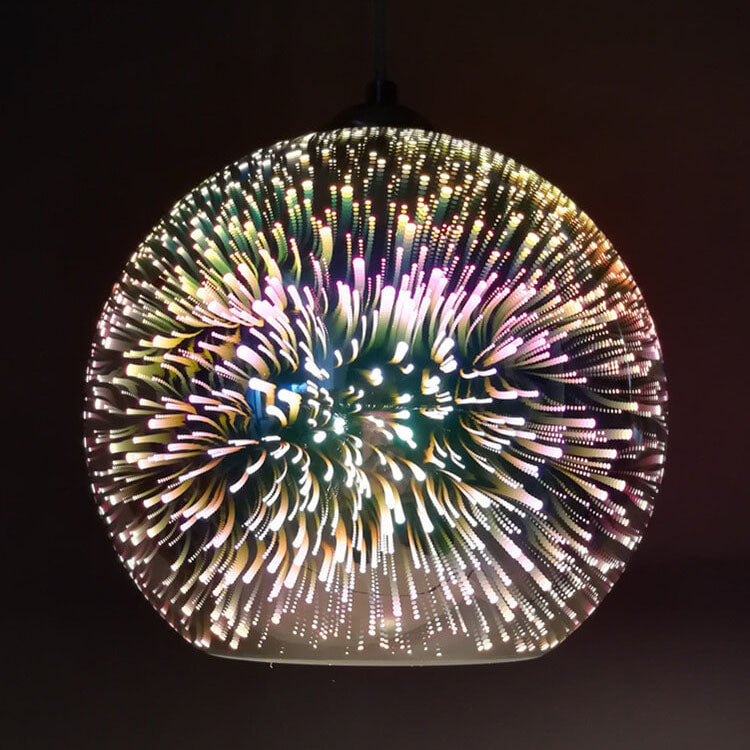 Creative 3D Firework Pendant Light