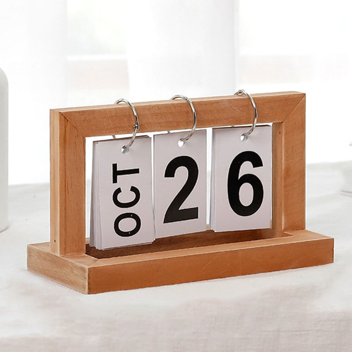 Wendekalender aus Holzdesign