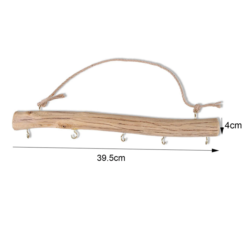Wandhaken Treibholz Boho-Stil