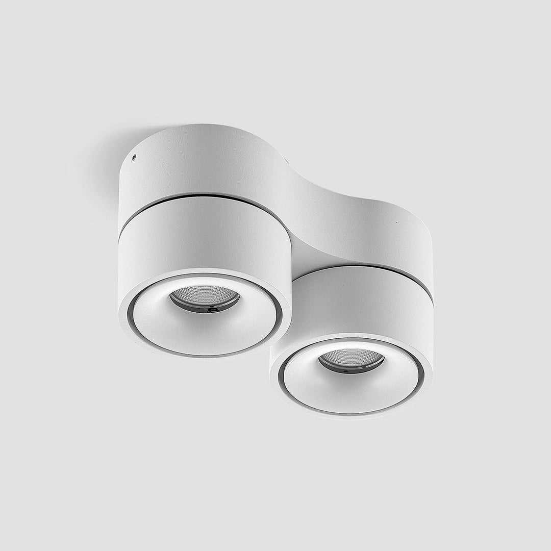 Ceiling light – Adjustable LED double spotlight in a modern design