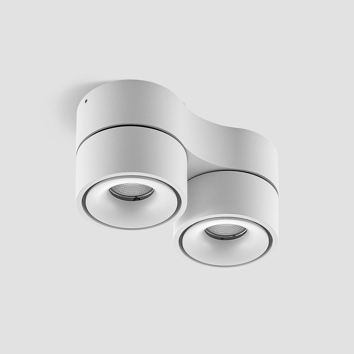 Ceiling light – Adjustable LED double spotlight in a modern design