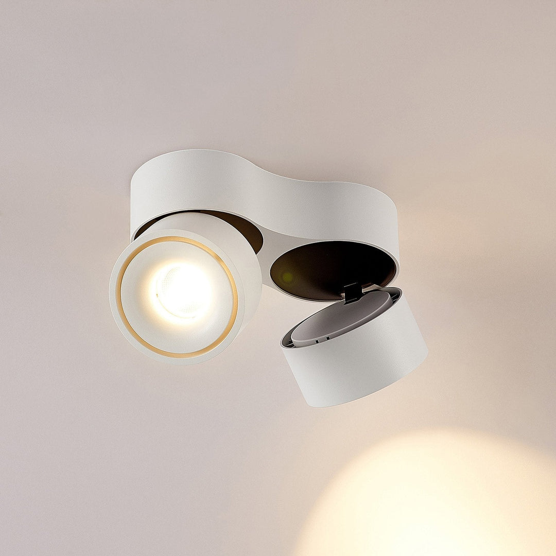 Ceiling light – Adjustable LED double spotlight in a modern design