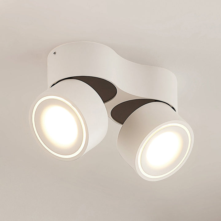 Ceiling light – Adjustable LED double spotlight in a modern design