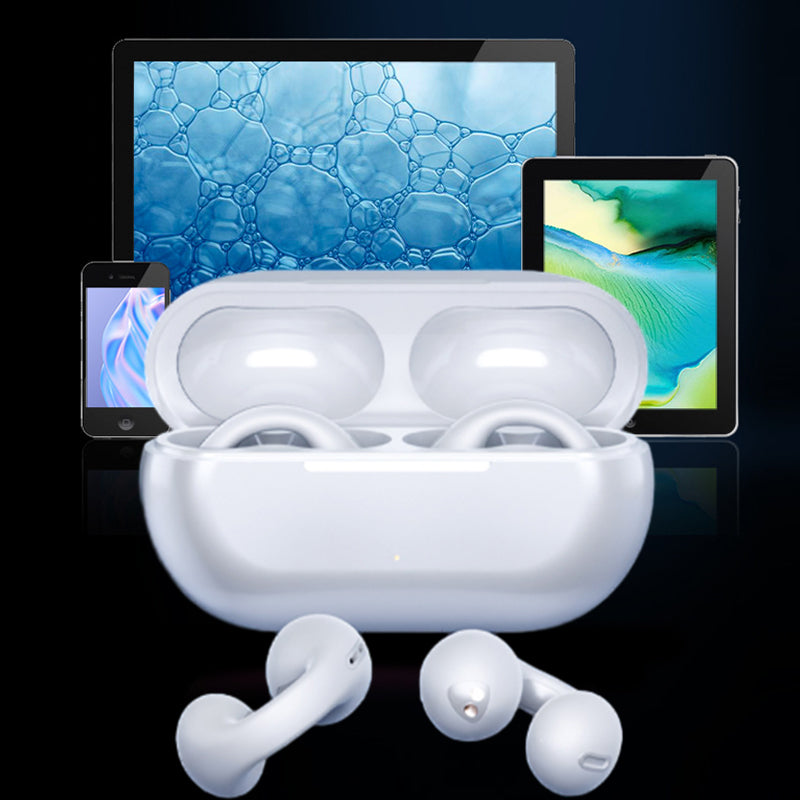 Open bone conduction headphones with ergonomic design and clear sound transmission