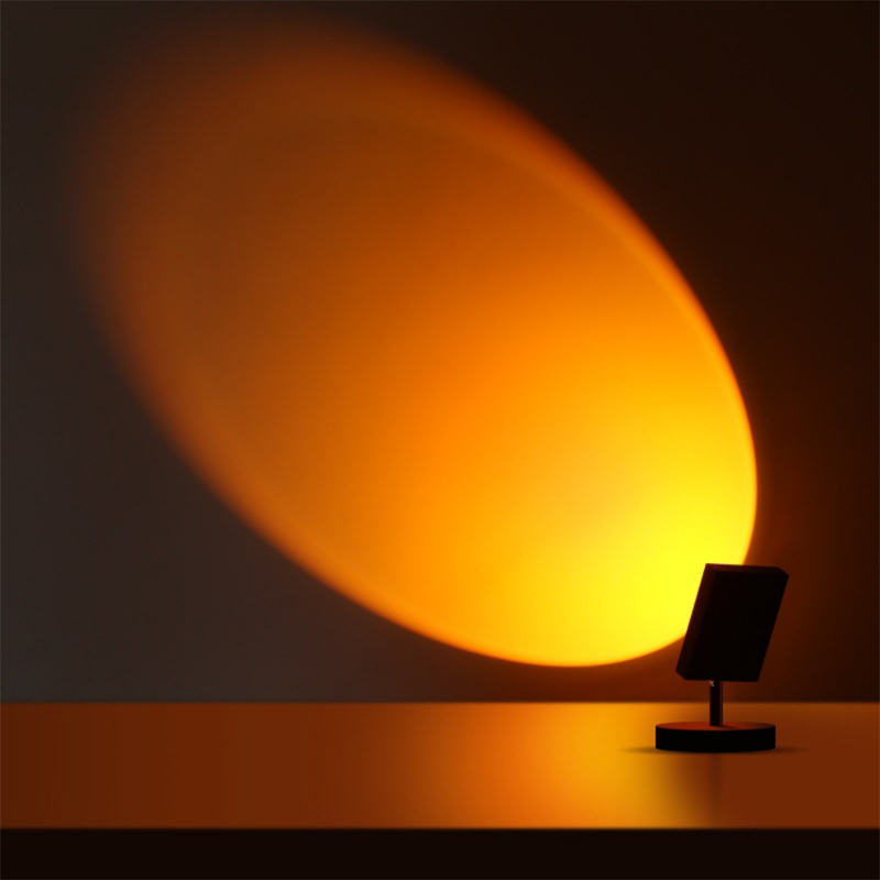 Retro Sunset Table Lamp – Stylish LED Mood Lamp in Vintage Design