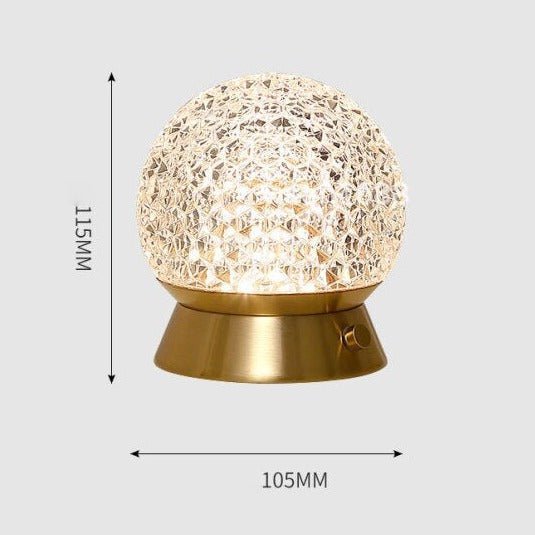 Wireless Dimmable Table Lamp for Living Room