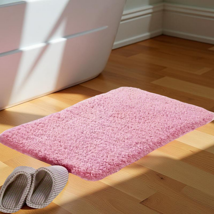 Bath mat – highly absorbent and non-slip for a dry bathroom