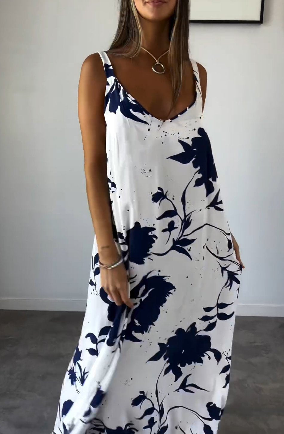 Trendy Printed Women’s Dress