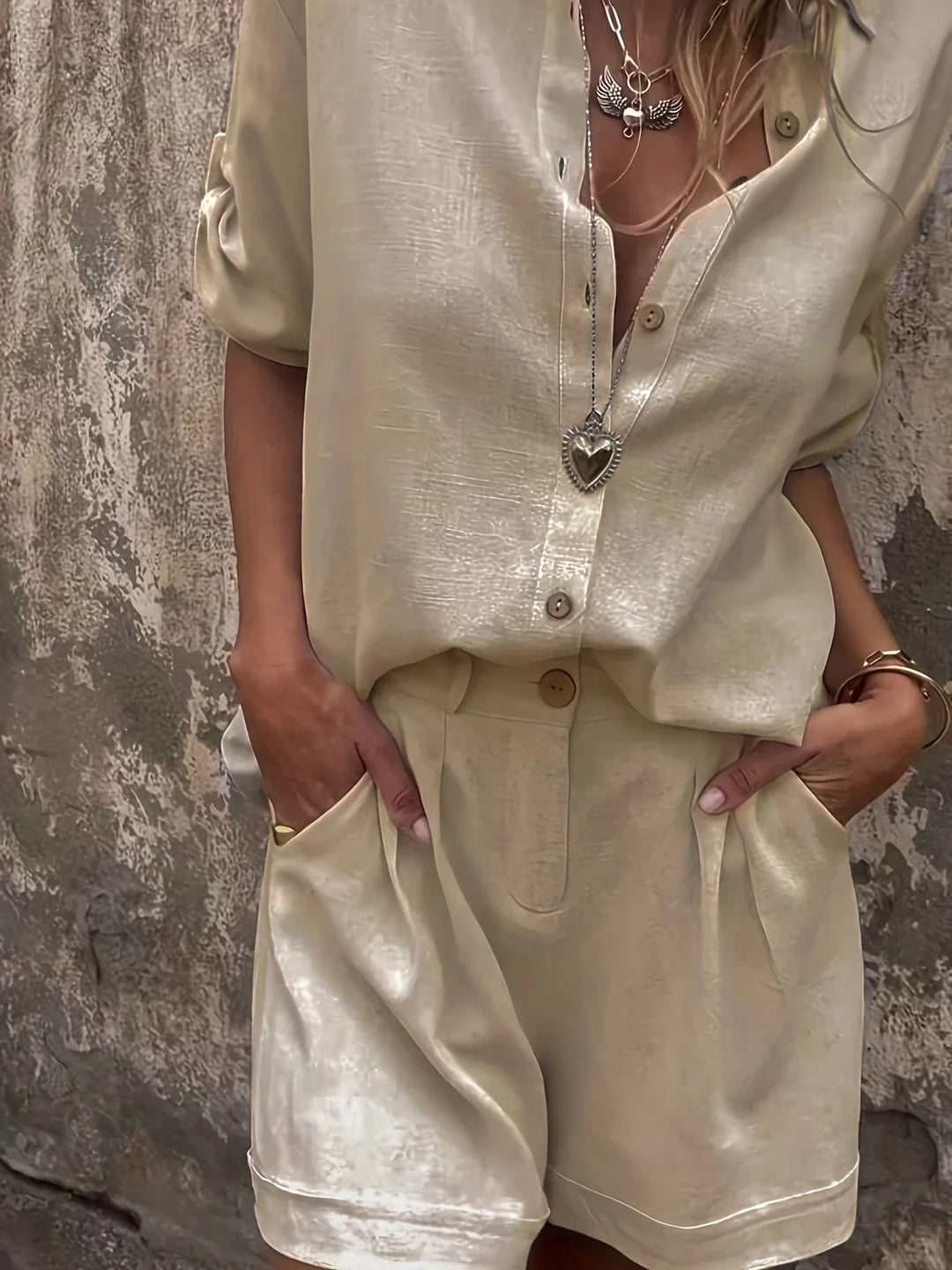 Stylish Two-Piece Summer Set for Women