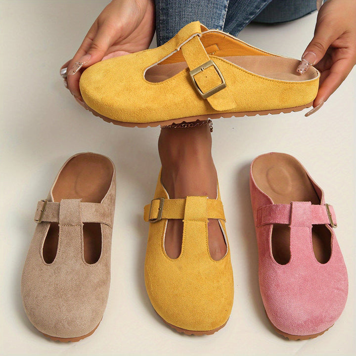 Suede Comfort Slip-On Slippers for Women