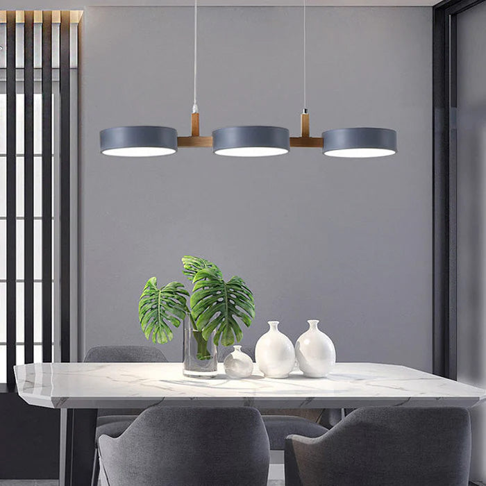 Modern metal ceiling light – flat, Nordic &amp; dimmable