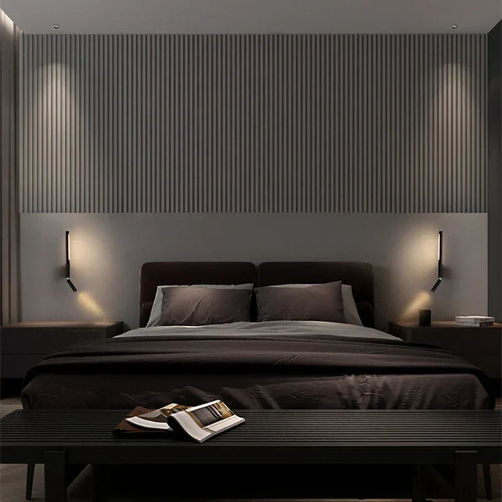 Modern LED wall light for the bedroom 