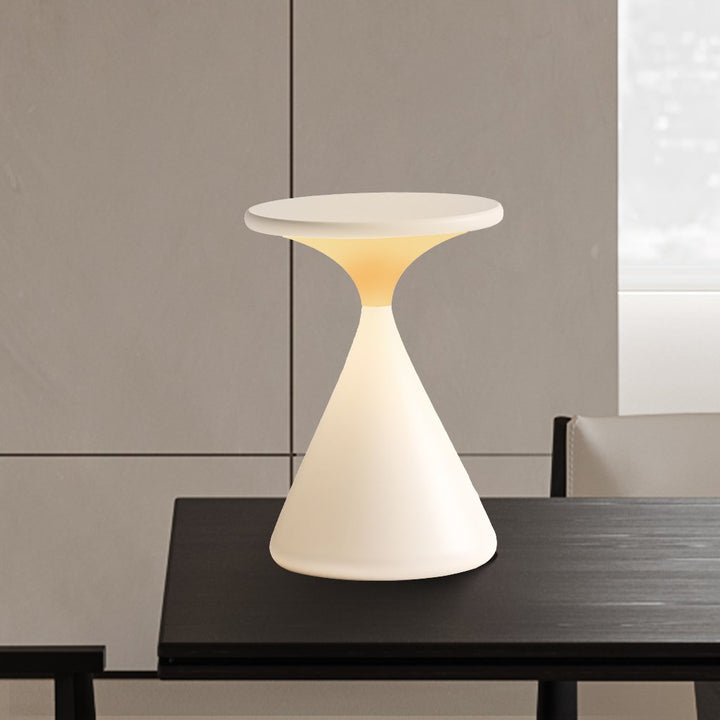 Hourglass LED Tischleuchte kabellos mit Dimmfunktion