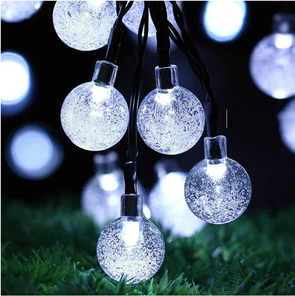 Solar-Powered Outdoor String Lights – Enchanting Festoon Fairy Lights for Terrace and Balcony, Weather Resistant LED Garland-6