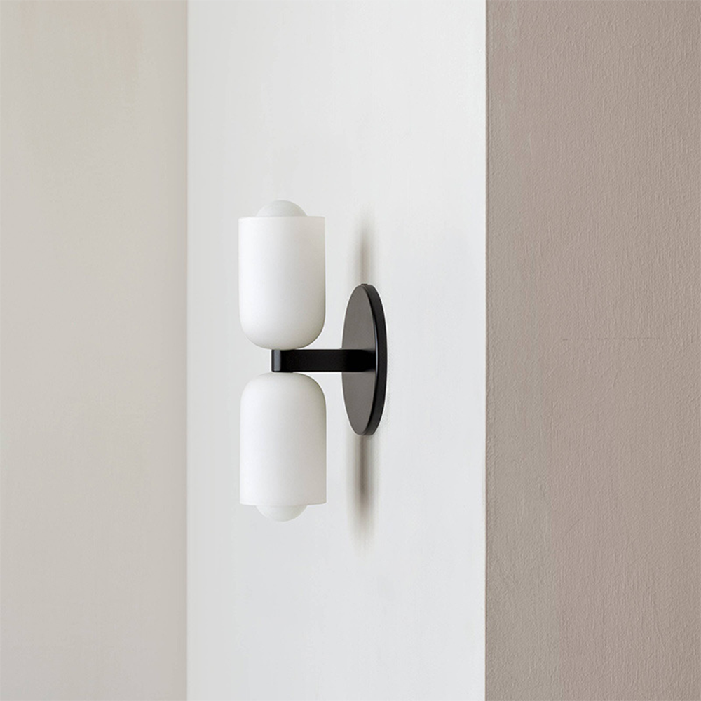 Stylish wall light with a soft lighting effect for bedrooms and hallways