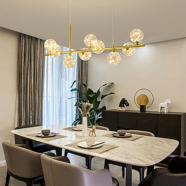 Modern pendant light – adjustable &amp; stylish for the dining table