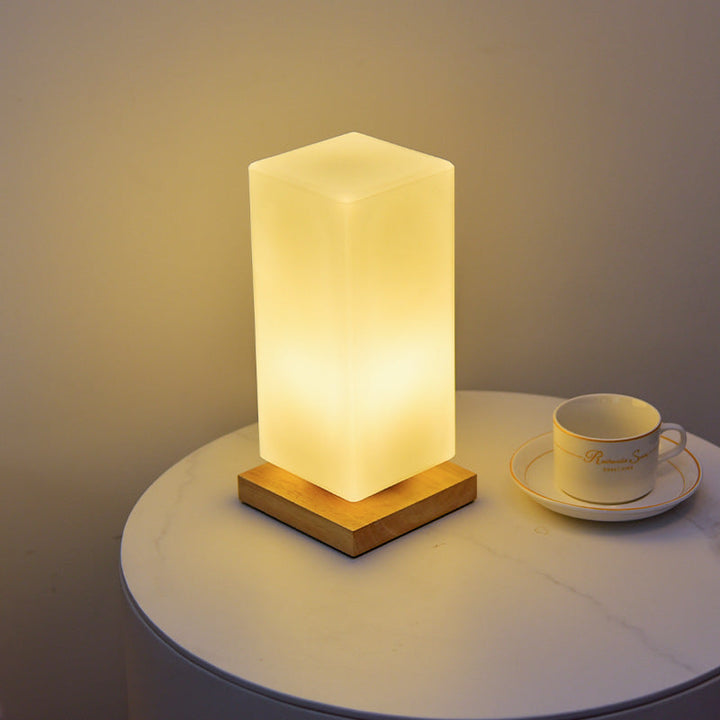 Glass table lamp – Nordic design in vase shape with dimmable LED &amp; color change