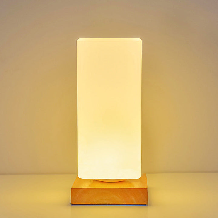 Glass table lamp – Nordic design in vase shape with dimmable LED &amp; color change