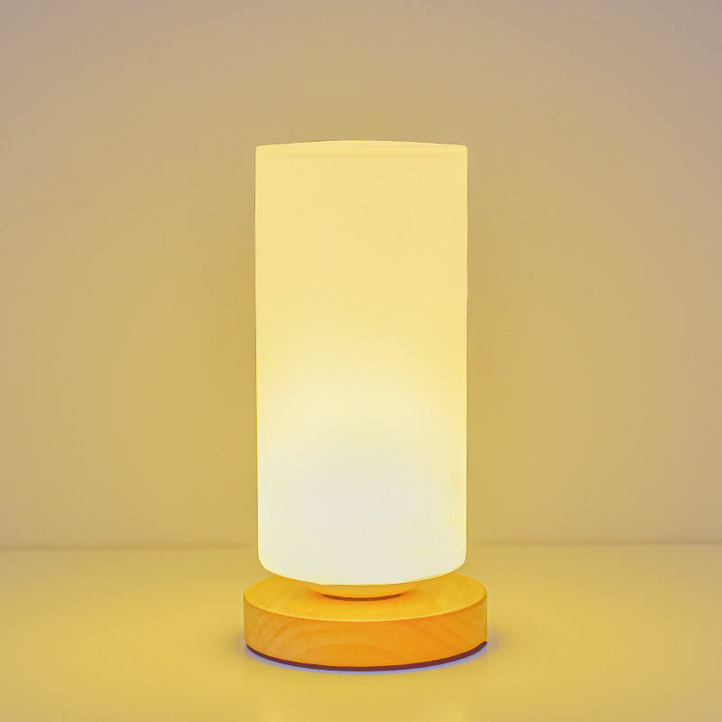 Glass table lamp – Nordic design in vase shape with dimmable LED &amp; color change