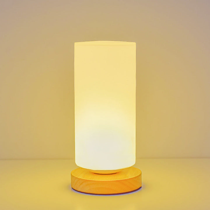 Glass table lamp – Nordic design in vase shape with dimmable LED &amp; color change