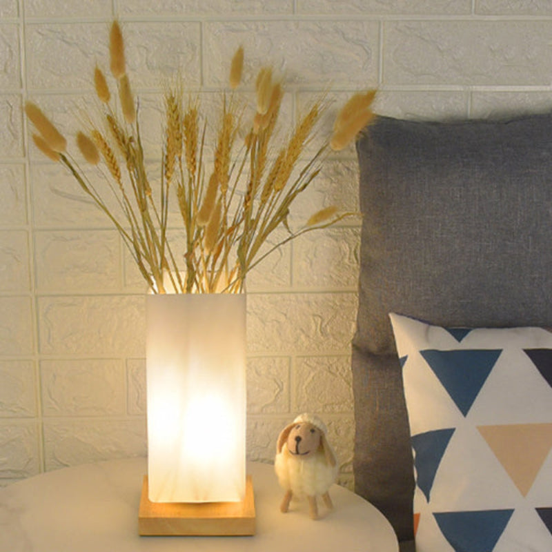 Glass table lamp – Nordic design in vase shape with dimmable LED &amp; color change