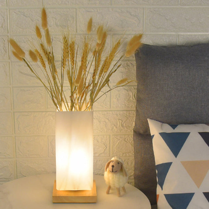 Glass table lamp – Nordic design in vase shape with dimmable LED &amp; color change