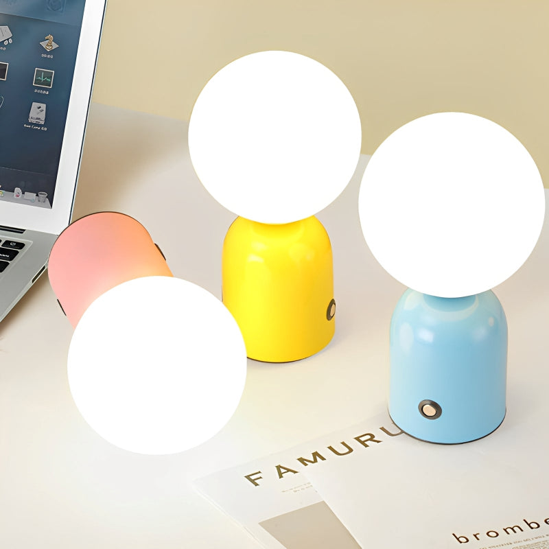 Elegant Nordic-style table lamp – Decorative lamp with three light colors