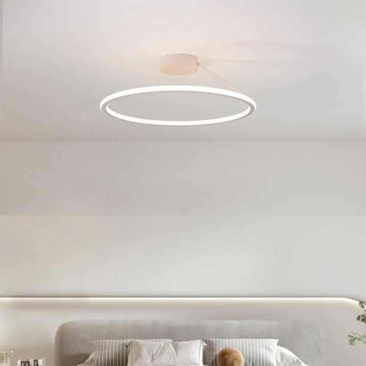 LED ceiling light – minimalist design, dimmable with remote control, available in various sizes
