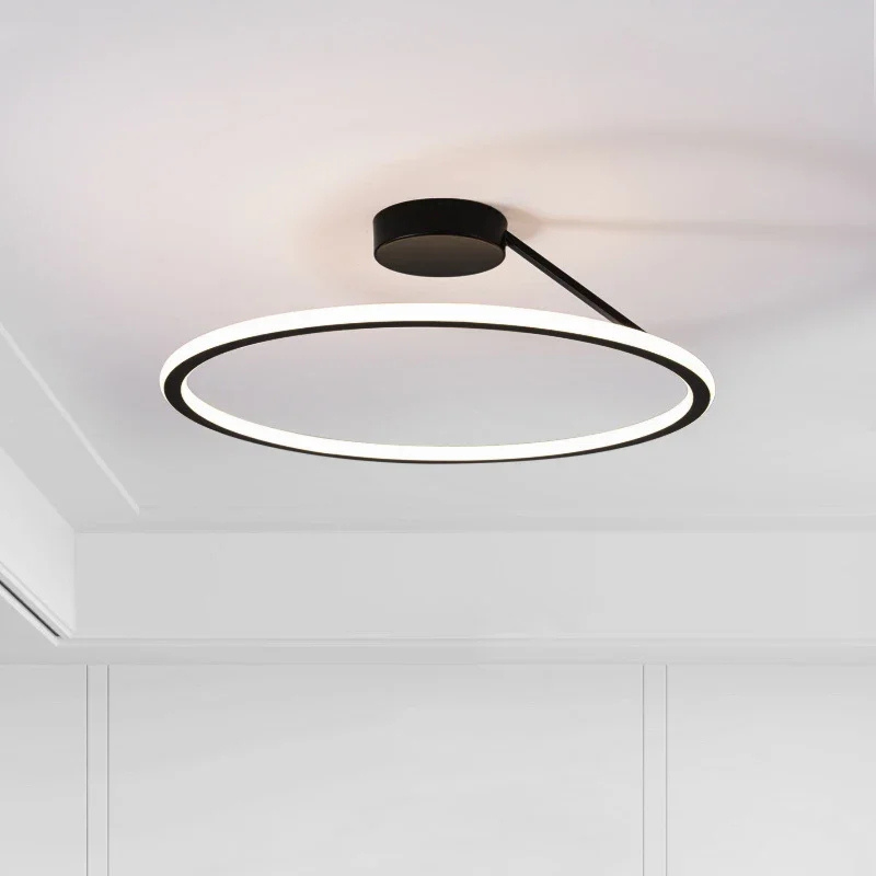 LED ceiling light – minimalist design, dimmable with remote control, available in various sizes