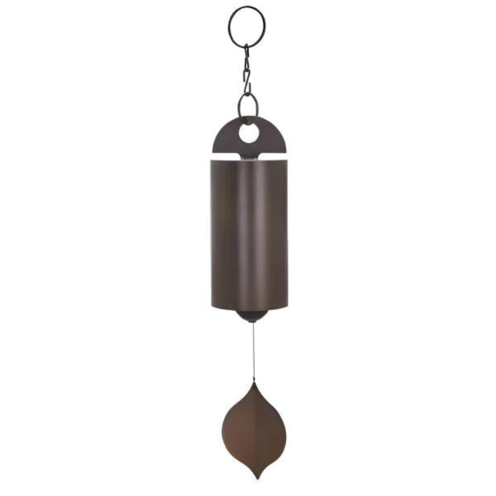 Dekoratives Retro-Windspiel aus Metall an Balkon oder Terrasse