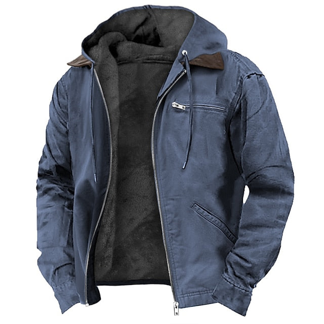 Men's Rain Jacket with Modern Design
