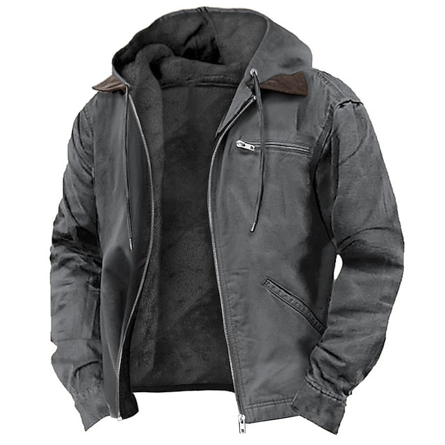 Men's Rain Jacket with Modern Design