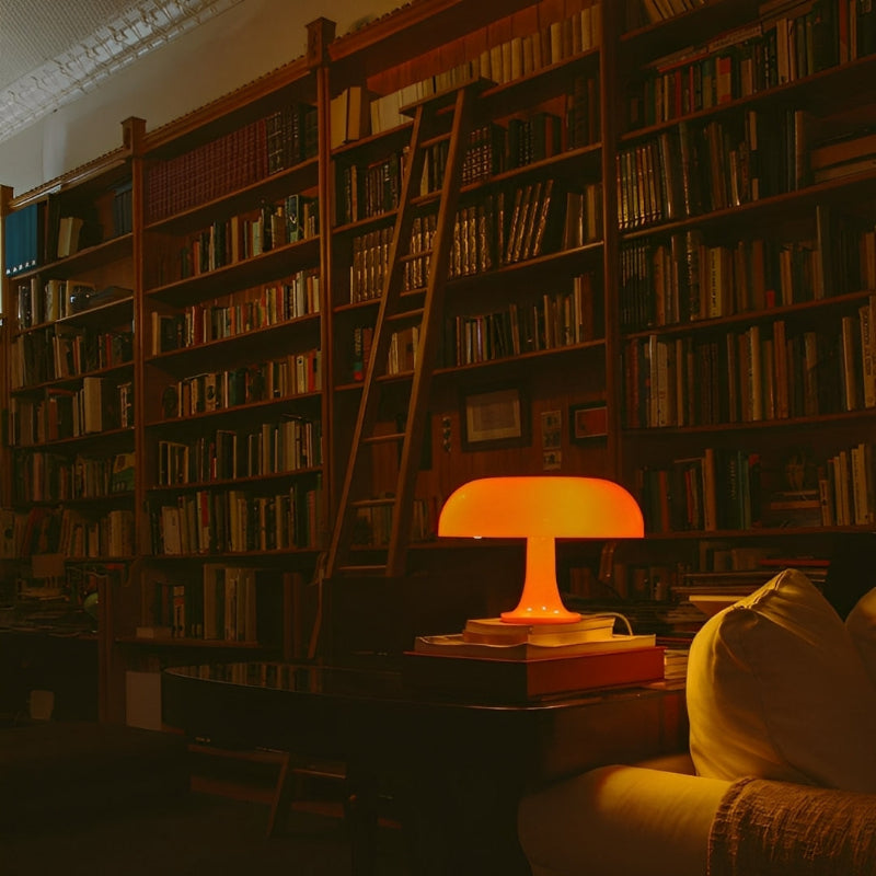 Mushroom table lamp – Retro LED lamp dimmable with USB &amp; three color modes