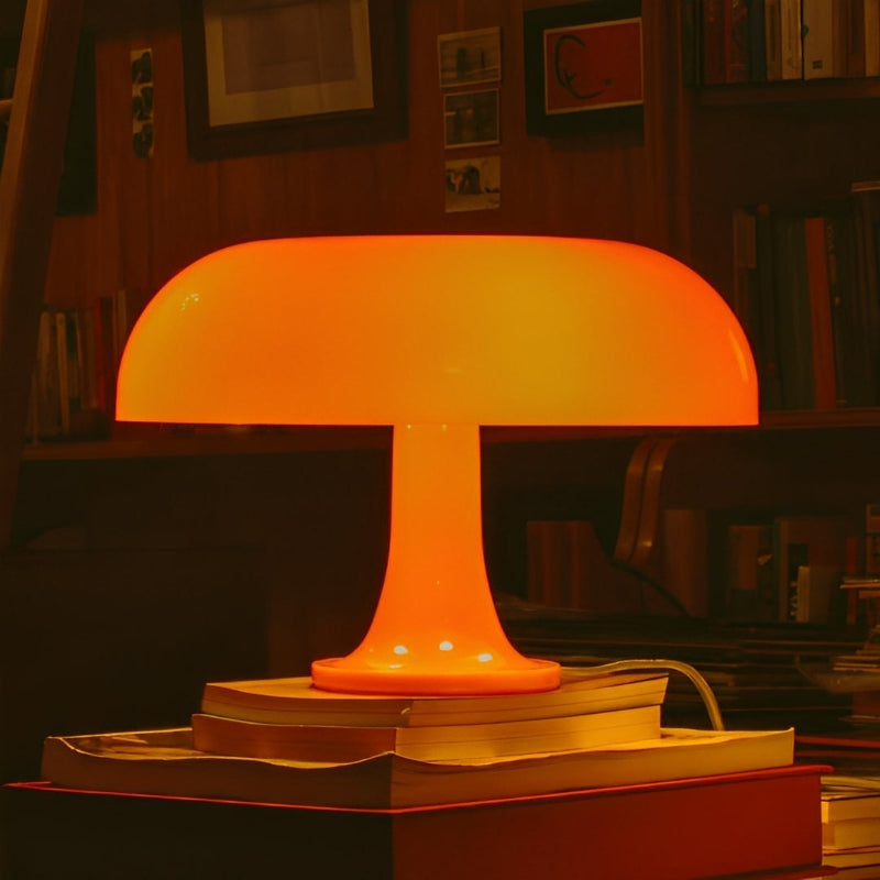 Mushroom table lamp – Retro LED lamp dimmable with USB &amp; three color modes