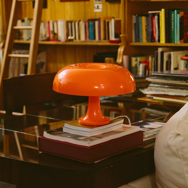 Mushroom table lamp – Retro LED lamp dimmable with USB &amp; three color modes