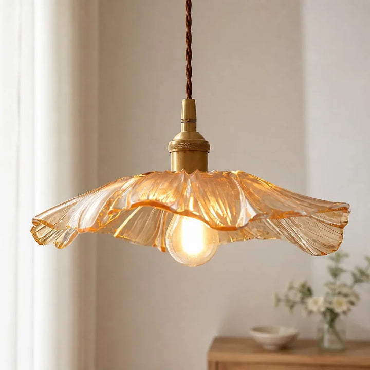 Pendelleuchte Aus Glas Im Vintage Design
