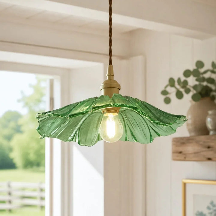 Pendelleuchte Aus Glas Im Vintage Design