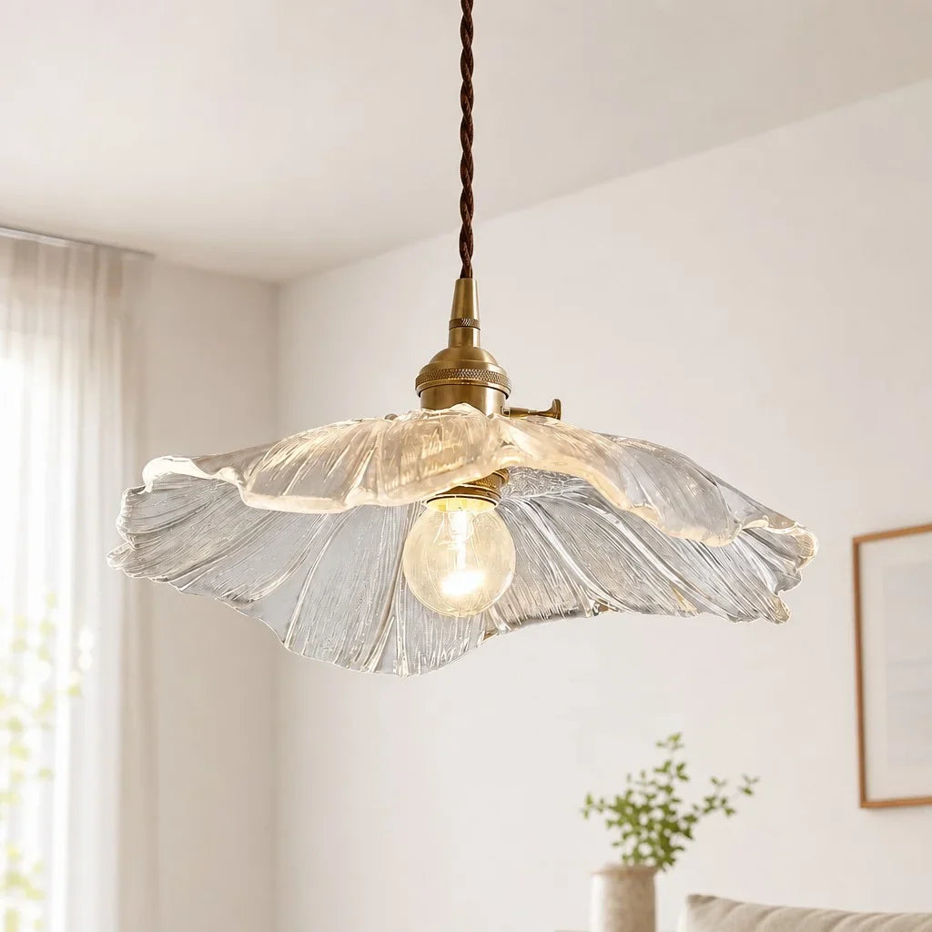 Pendelleuchte Aus Glas Im Vintage Design