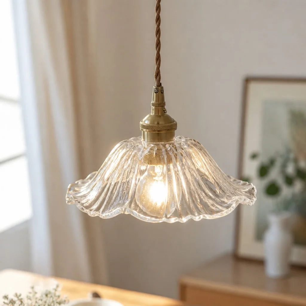 Pendelleuchte Aus Glas Im Vintage Design