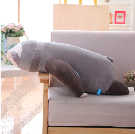Large plush sloth toy