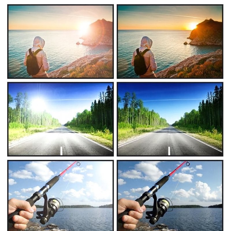 Vintage Sunglasses with Polarized Lenses for Women and Men