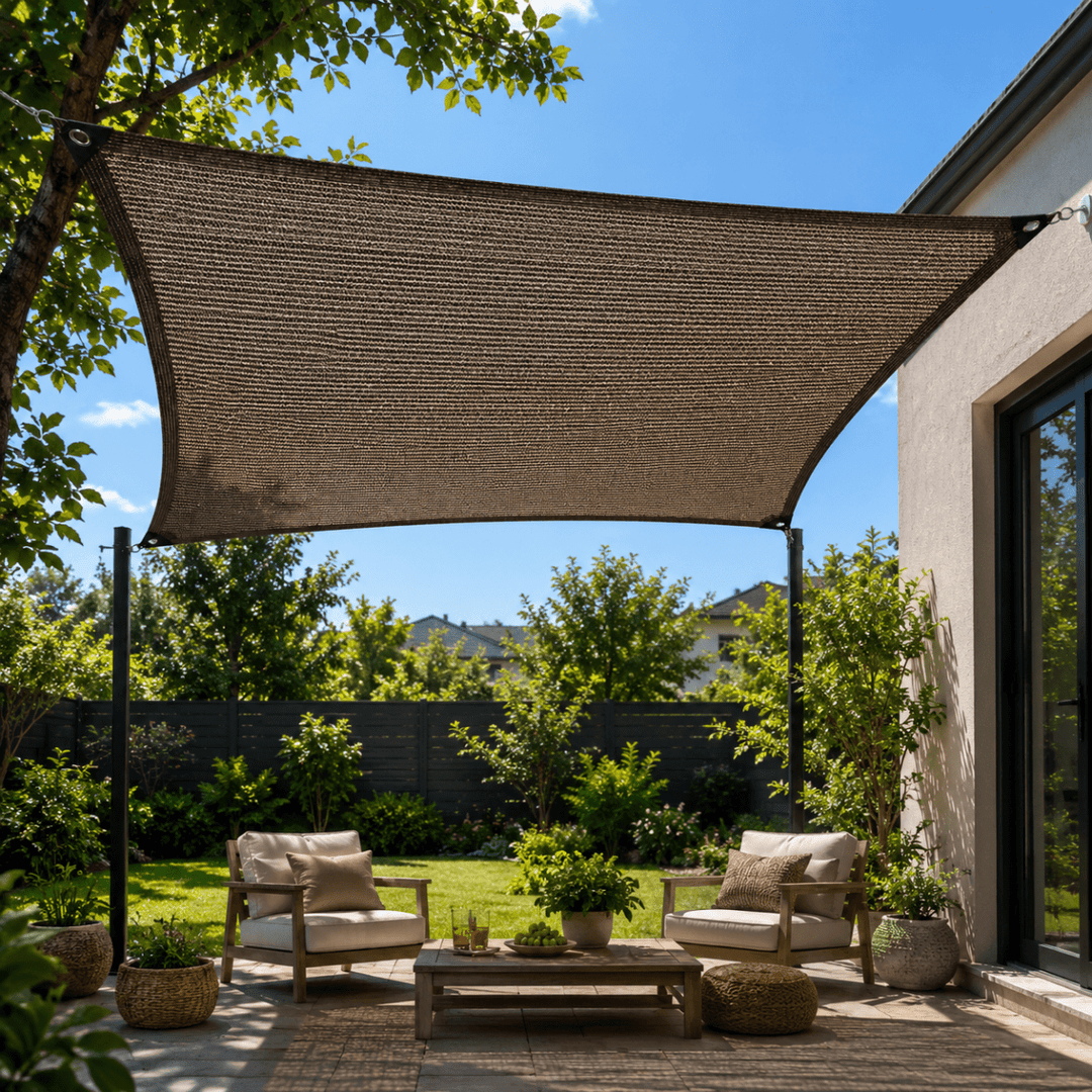 Sonnenschutznetz HDPE Für Terrasse Und Garten