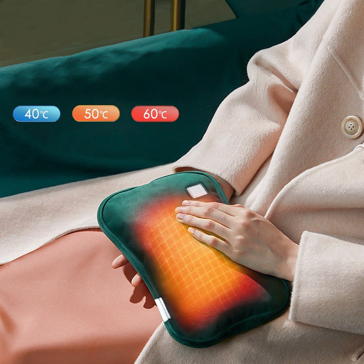 Portable 2-in-1 hand warmer with USB charging