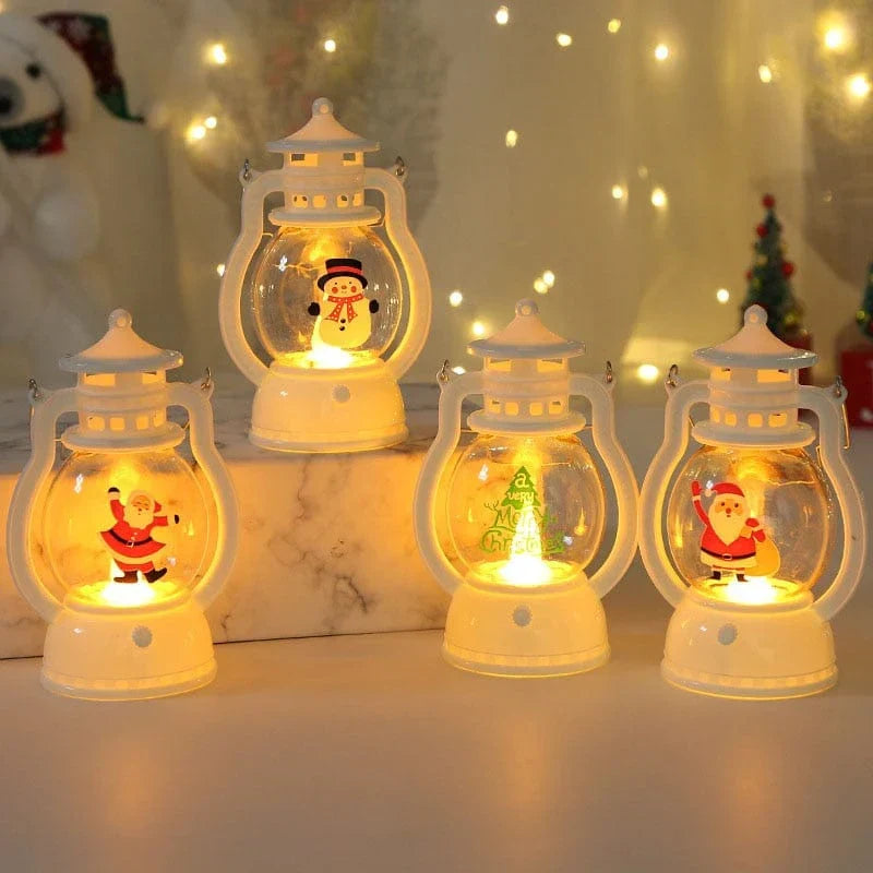 Weihnachtslaterne für Kerzen als festliche Dekoration