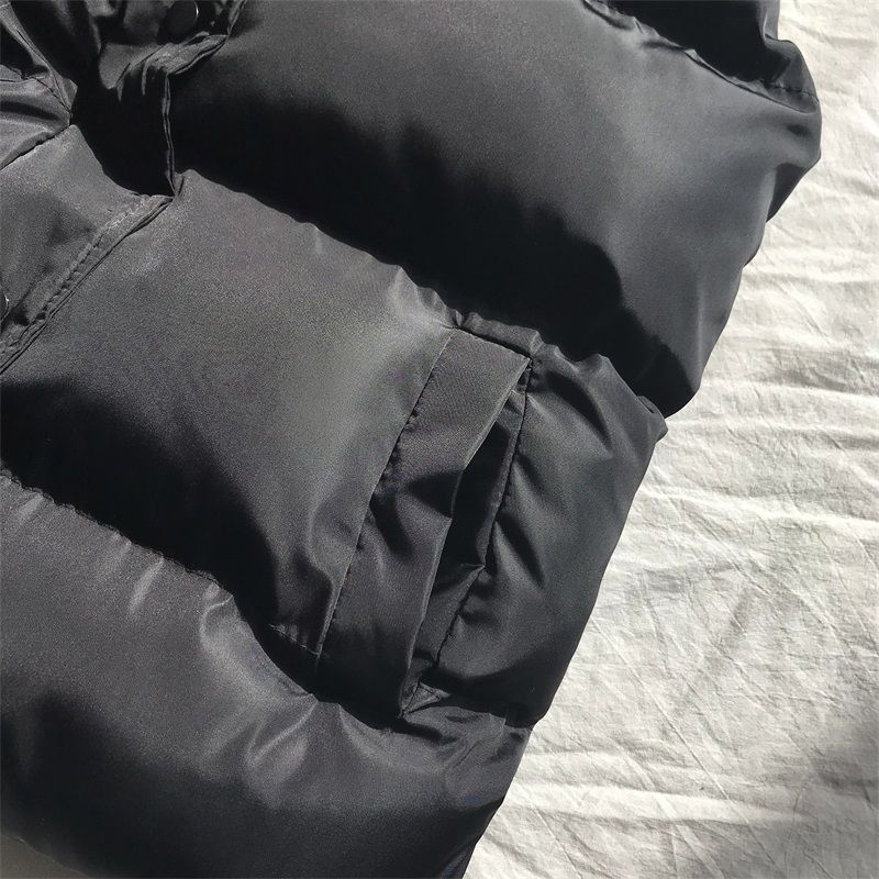 Women's Bodywarmer with High Collar and Pockets 