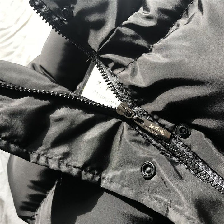 Women's Bodywarmer with High Collar and Pockets 