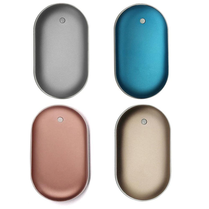 Rechargeable hand warmer with power bank